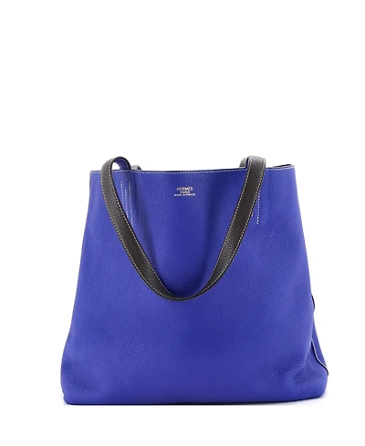 Pre-Owned HERMES 45 Double Sens Tote Clemence