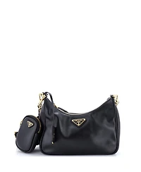 Pre-Owned Prada Small Re-Edition 2005 Shoulder Bag Soft Calfskin