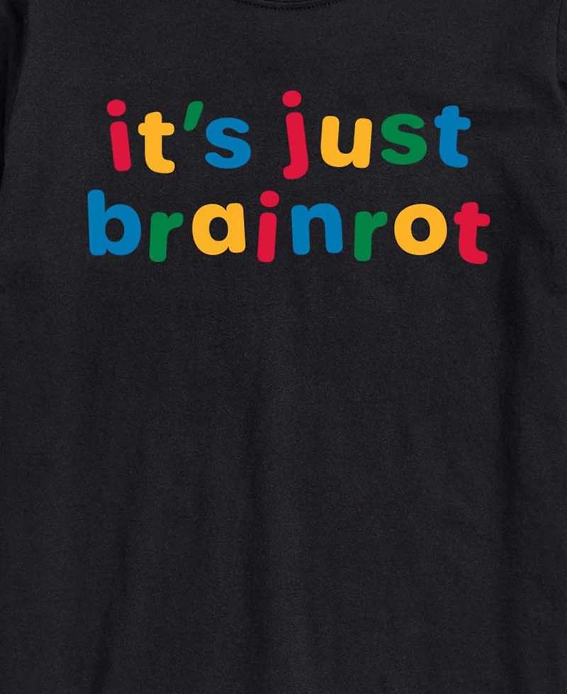 Airwaves Men's Just Brainrot Short-Sleeve Graphic T-Shirt