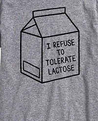 Airwaves Men's Refuse To Tolerate Lactose Short-Sleeve Graphic T-Shirt