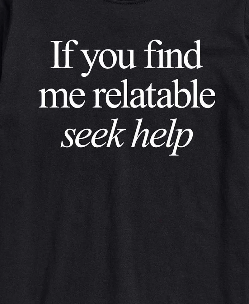 Airwaves Men's If You Find Me Relatable Short-Sleeve Graphic T-Shirt