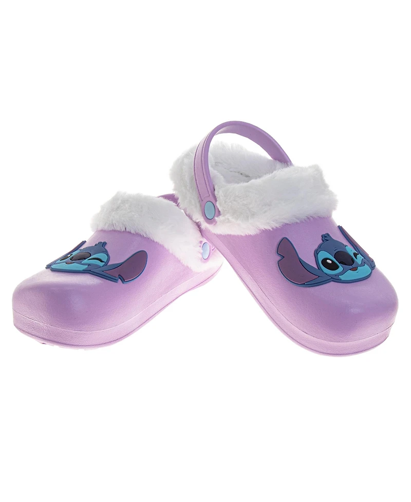 Disney Girls 1-13 Classic Fleece Lined Clogs
