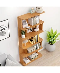 Flynama 31.5 Inch 5-Tier Open Mdf Free Combination Modern Display Bookcase