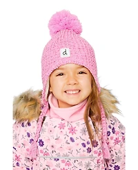 Deux par Deux Toddler Girl (2Y - 4Y) Winter Peruvian Knit Hat