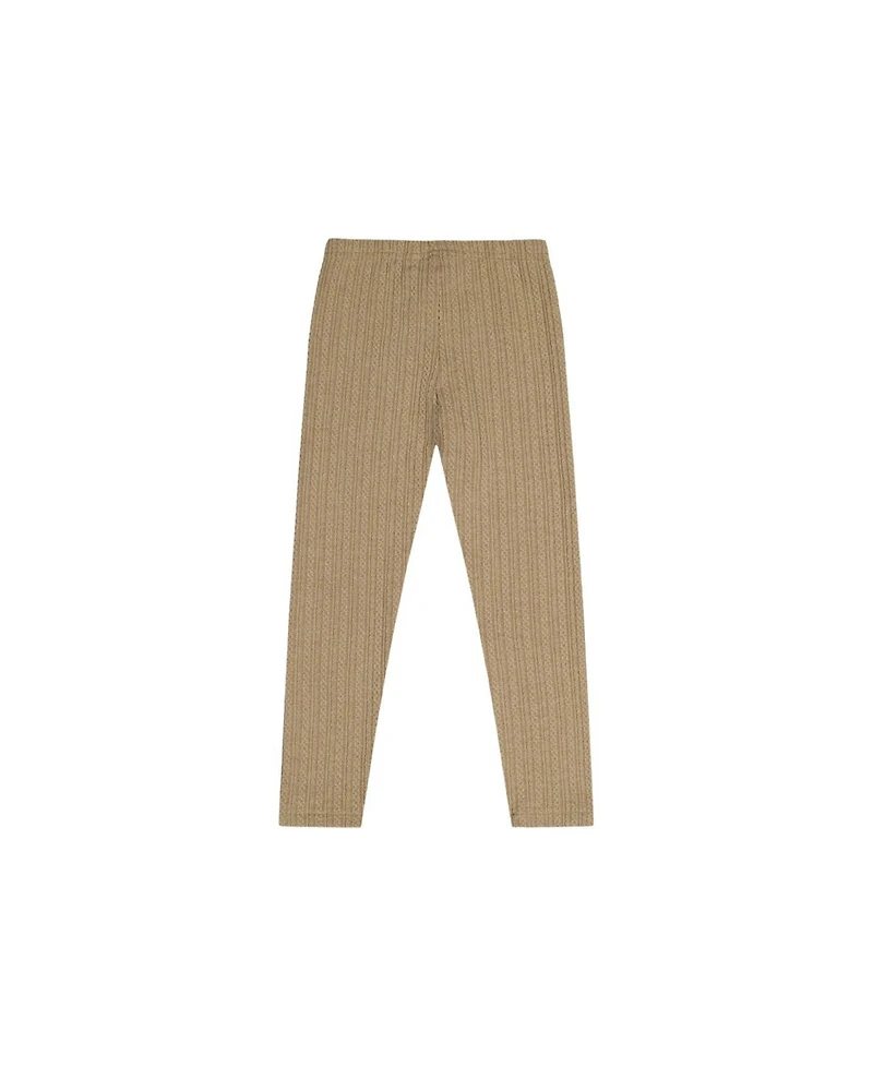 Deux par Little and Big Girl(6-12) Jacquard Leggings Sage