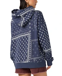 O'Neill Women's Oversized Printed Hooded Sweatshirt
