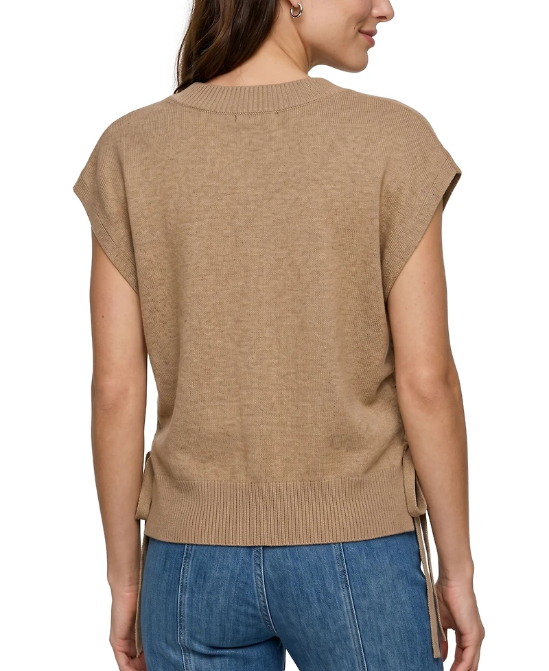 Liverpool Los Angeles Women's V-Neck Dolman-Sleeve Sweater