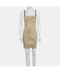 Pre-Owned Dolce & Gabbana Women's Cotton Mini Dress