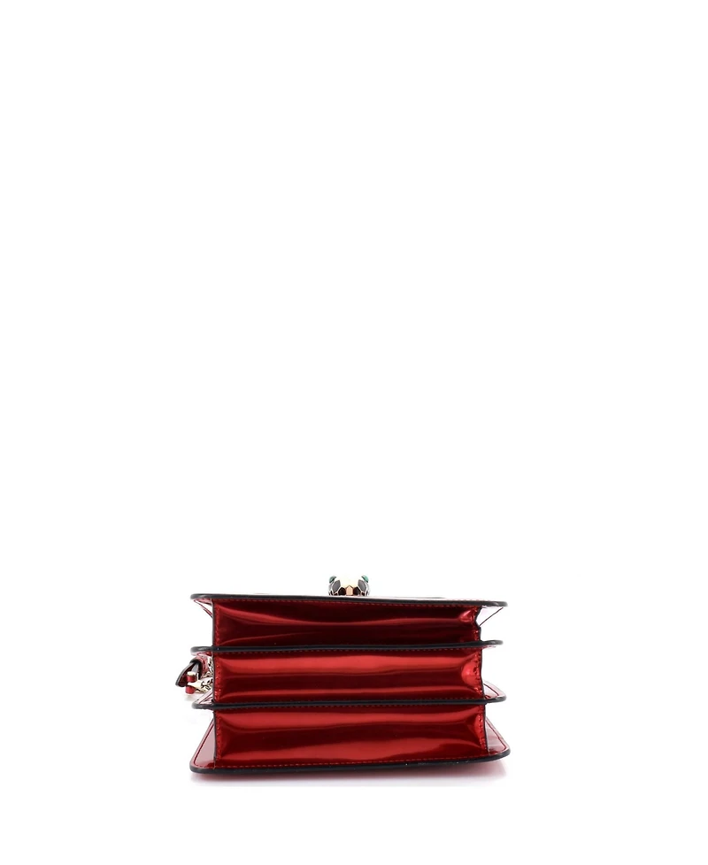 Pre-Owned Bvlgari Small Serpenti Top Handle Bag Patent