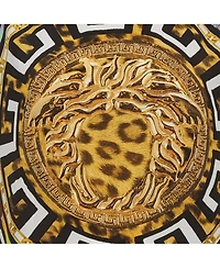 Pre-Owned Versace Women's Amplified Print Silk Tunic Top