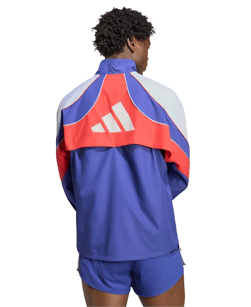 adidas Men's Adizero Archive Running Zipper Jacket