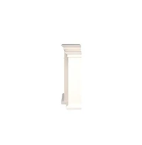 Augusta Home Tennyson Electric Bookcase Fireplace