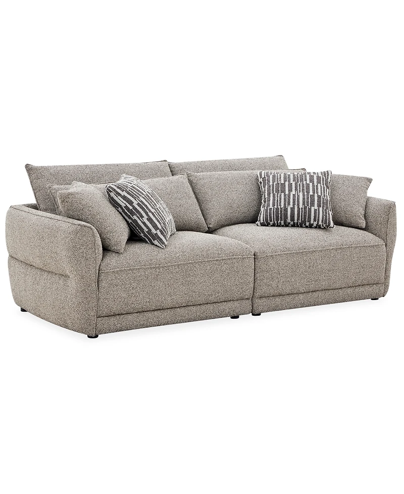 Evandro 2-Piece Fabric Sofa Set (Laf Chair, Raf Chair), Macy's Exclusive