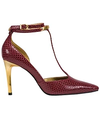 Donna Karan New York Women's Samuel T-Strap Pumps