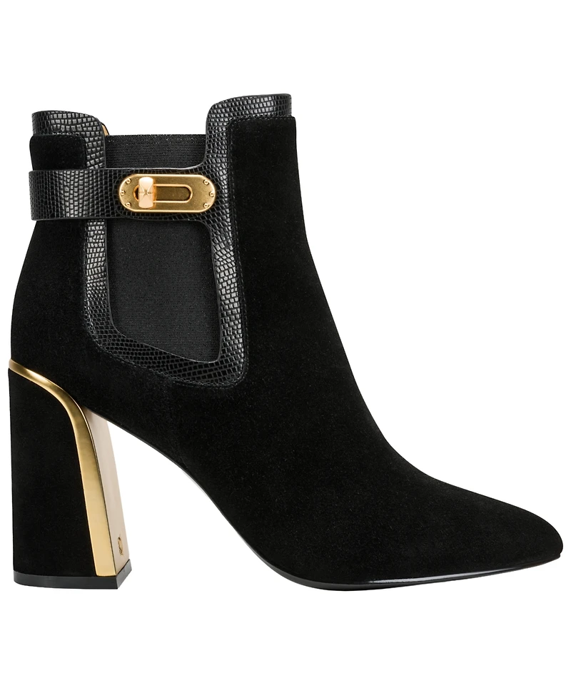 Donna Karan New York Women's Heeled Chelsea Booties