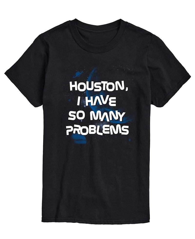 Airwaves Men's Houston Problems Short-Sleeve Graphic T-Shirt