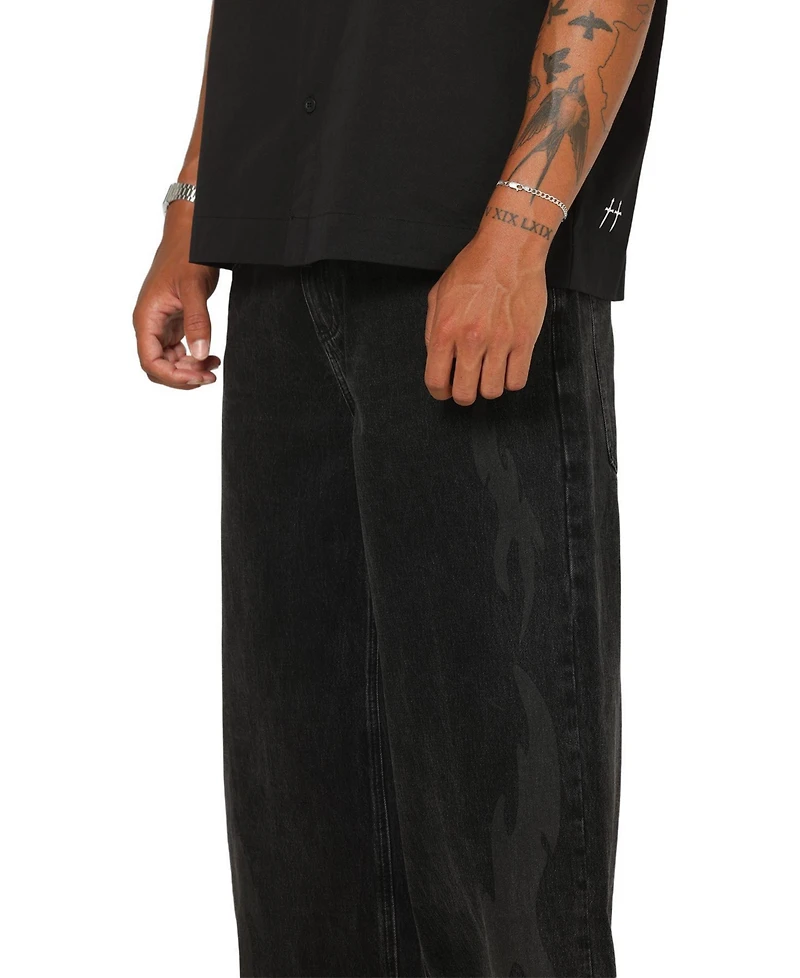 Saint Morta Men's Amplus Infernal Rinse Jeans