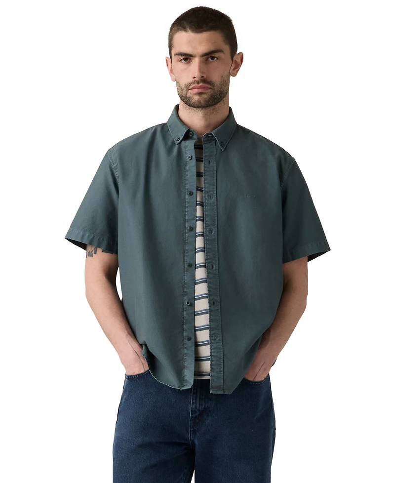 Levi's Men's Point Collar Woven Shirt