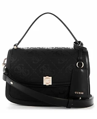 Guess Audrey Logo Small Flap Crossbody Handbag