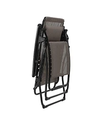 Lafuma LFM3118-8717 Futura Batyline Series Relaxation Chair Recliner, Graphite