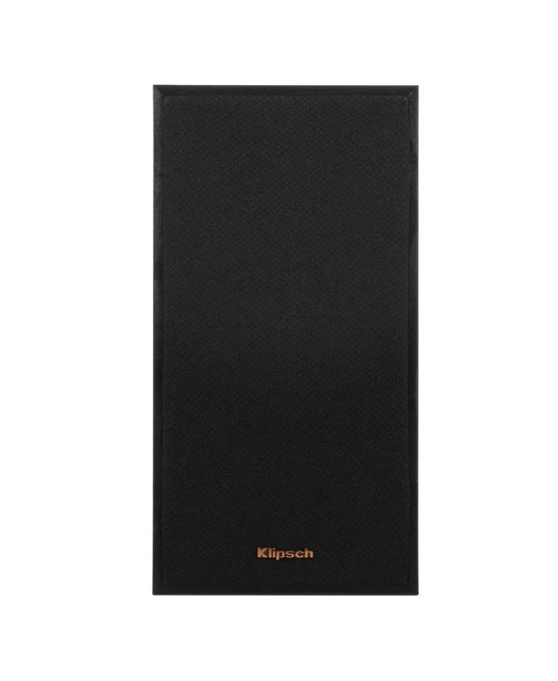 Klipsch Reference R-41M Bookshelf Home Speakers, Black Textured Wood Grain Vinyl, Pair
