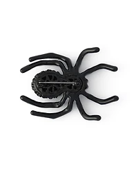 Betsey Johnson Faux-Stone Halloween Spider Brooch