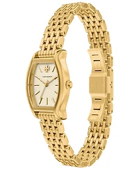 Tory Burch Women's Small Eleanor Curve Gold-Tone Bracelet Watch 24mm