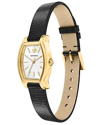 Tory Burch Women's Small Eleanor Curve Leather Watch 24mm