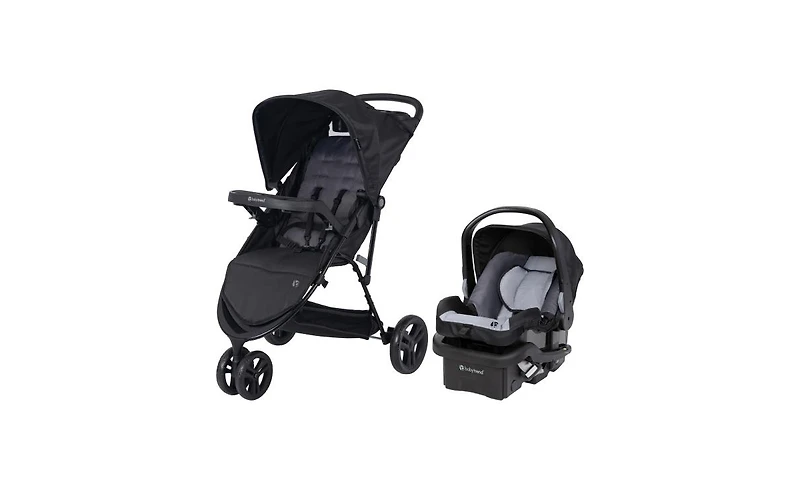 Baby Trend Kids Trend Venture 3-Wheel Stroller Travel System