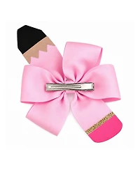 Bits & Bows Little/Big Back-to-School Pencil Hair Bow