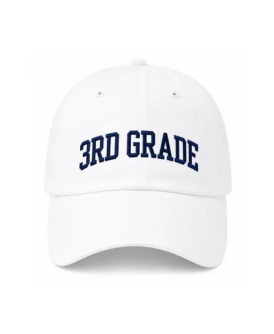 Bits & Bows Little/Big Unisex Back-to-School 3rd Grade Baseball Hat