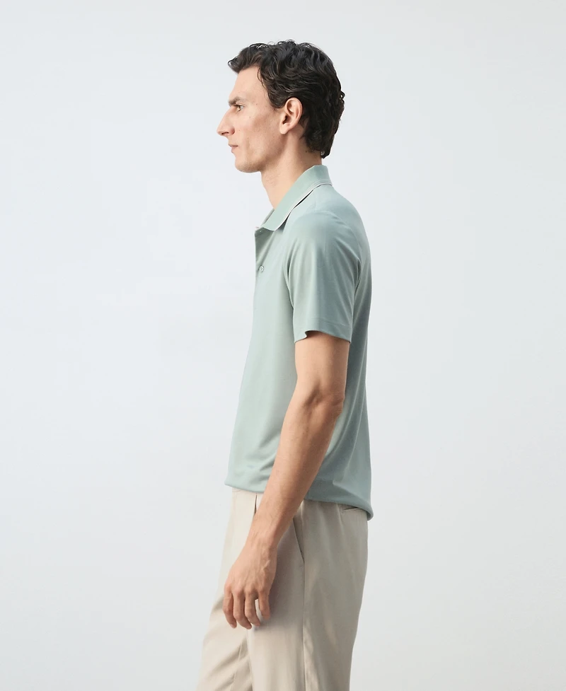 Mango Men's Slim-Fit Solid Polo Shirt