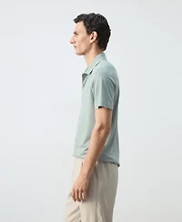 Mango Men's Slim-Fit Solid Polo Shirt