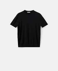 Mango Men's Cotton Regular-Fit T-Shirt