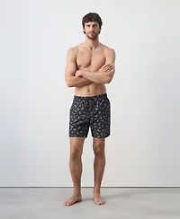 Mango Men's Printed Drawstring Swimsuit