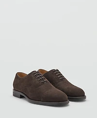 Mango Men's Leather Suit Shoes