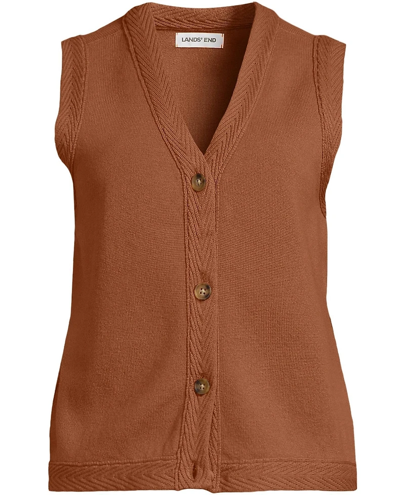 Lands' End Women's Milano Sweater Vest