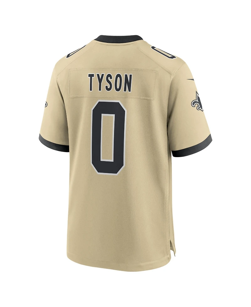 Nike Men's Jordyn Tyson Gold New Orleans Saints 2026 Nfl Draft First Round Pick No. 8 Alternate Game Jersey