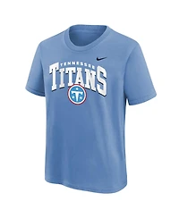 Nike Big Boys and Girls Light Blue Tennessee Titans Edge Enforcer T-Shirt