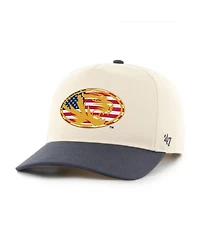 '47 Brand Men's Natural/Navy Missouri Tigers Americana Flag Hitch Adjustable Hat