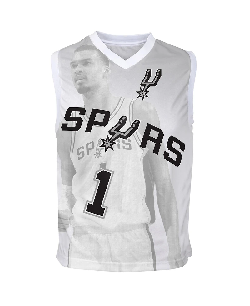 Outerstuff Big Boys and Girls Victor Wembanyama Silver San Antonio Spurs Hometown Fashion Jersey