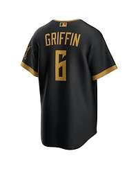 Nike Men's Konnor Griffin Black Pittsburgh Pirates 2026 City Connect Stadium Jersey