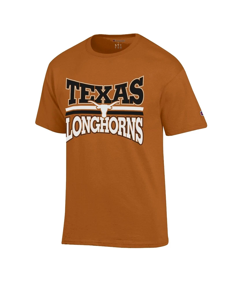 Champion Men's Texas Orange Longhorns Team Zoom T-Shirt