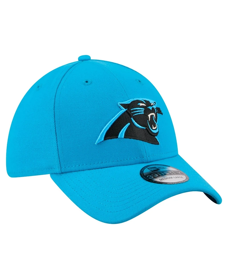 New Era Men's Blue Carolina Panthers Core Team 39THIRTY Flex Hat