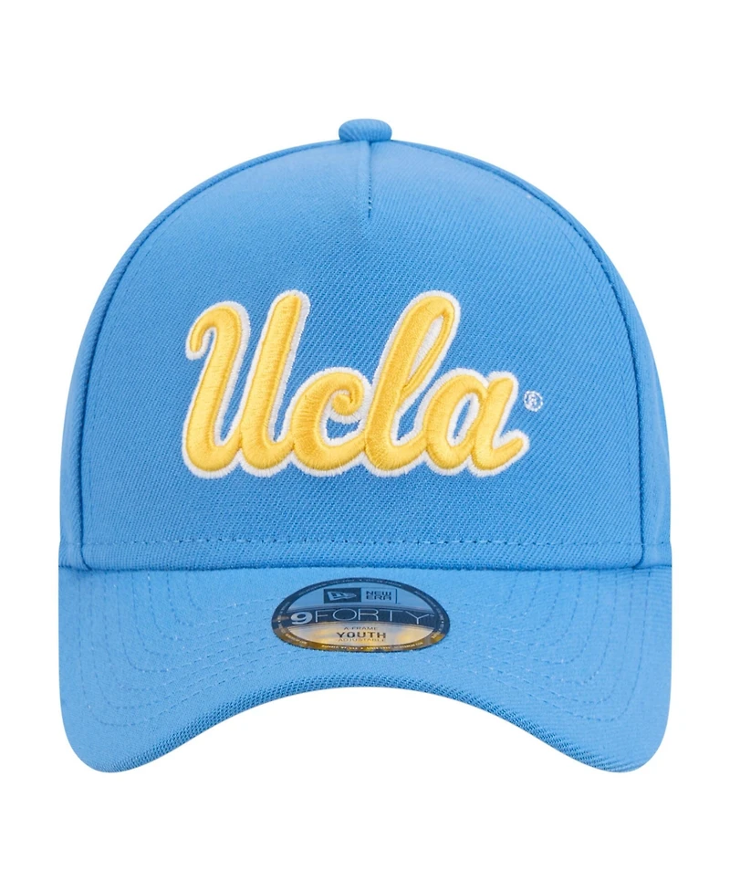 New Era Big Boys and Girls Blue Ucla Bruins 9FORTY A-Frame Adjustable Hat