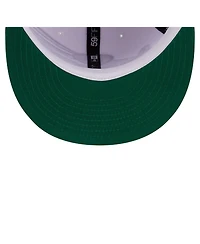 New Era Men's White/Black San Francisco 49ers Retro Swoop 59FIFTY Fitted Hat