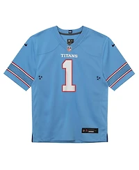 Nike Toddler Cameron Ward Light Blue Tennessee Titans Team Game Jersey