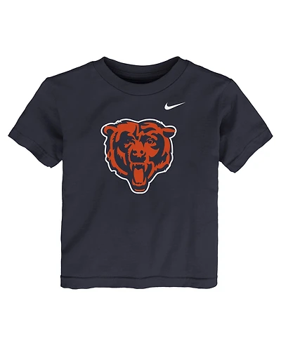 Nike Toddler Navy Chicago Bears Logo T-Shirt
