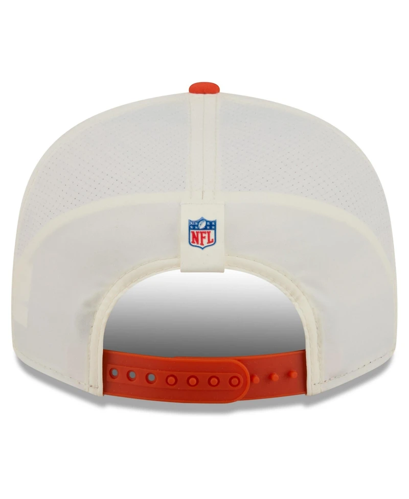 New Era Men's Cream/Orange Cleveland Browns 2026 Nfl Training Camp 9FIFTY Snapback Hat