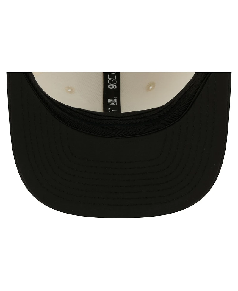 New Era Men's Cream/Black Las Vegas Raiders 2026 Nfl Training Camp 9SEVENTY Adjustable Hat